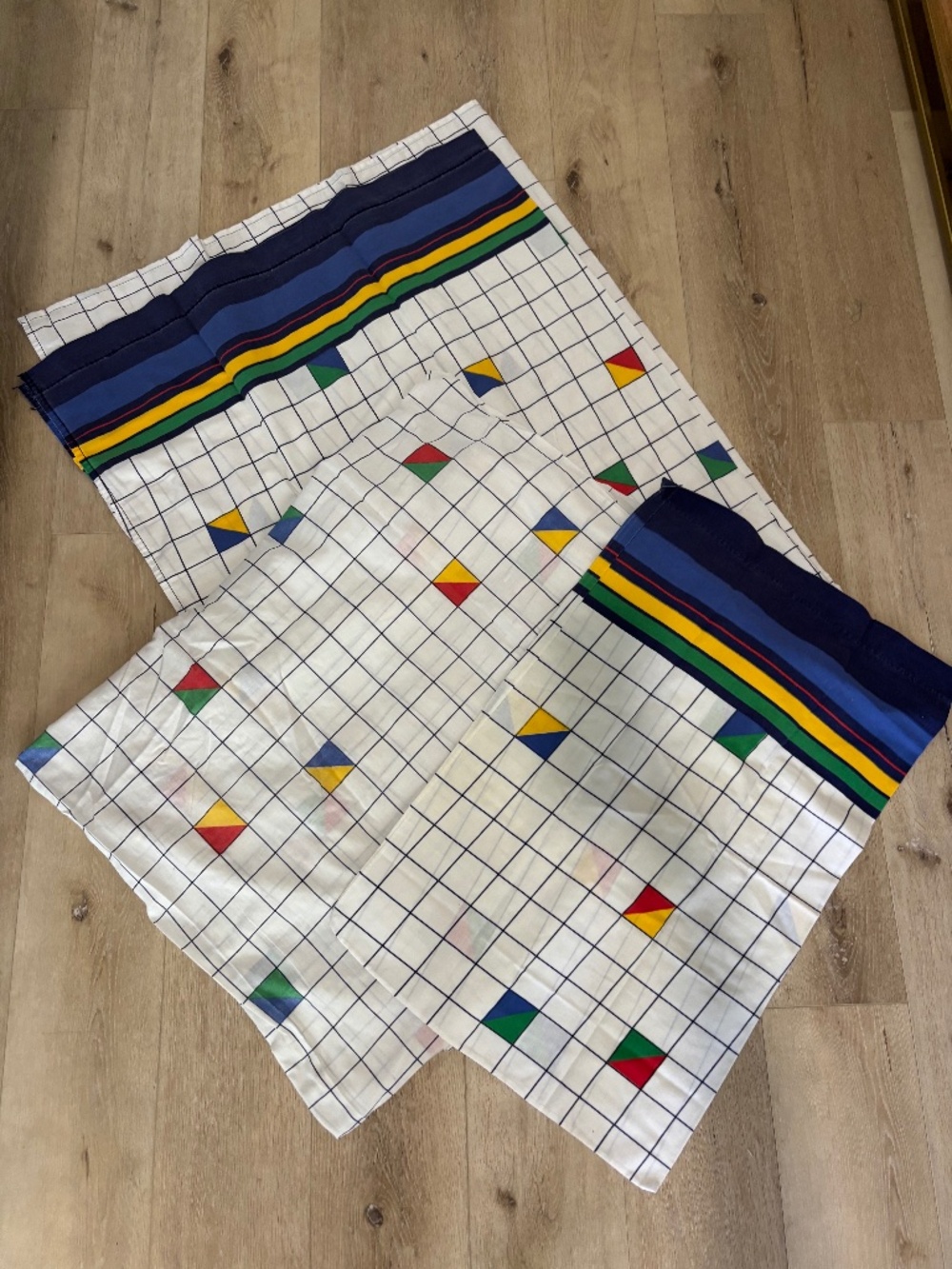 Cannon Geometric “stranger things” twin sheet set 3 piece
